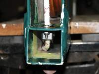 Bottom of rudder post