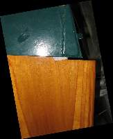 Rudder blade stress point where bending is transfered from the blader frame.