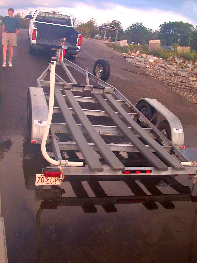 trailer on ramp