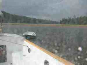 storm at caribou inlet